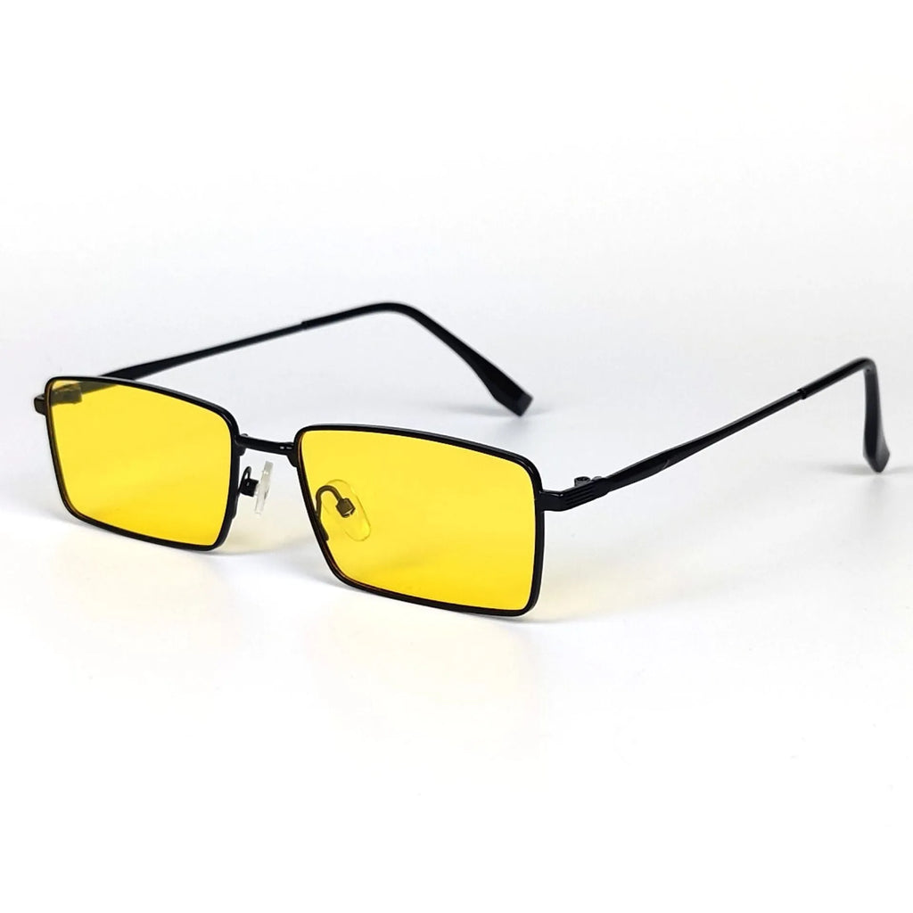 Night super clear yellow film sunglasses for men, simple style for driving and fishing