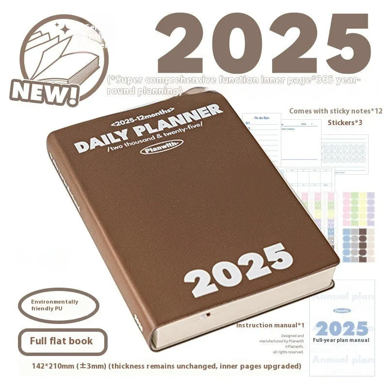 Waterproof notebook with PU cover in mint green colour showing Japan South Korea cute style design