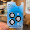 Two-colour frosted camera lens protector for iPhone 16 Pro in Azure, Black, Green, Purple, Gold, Blue, Pink, Silver, Titanium Gray