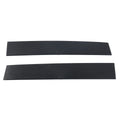 Car door glass trim strip 5020664AA 5020665AA for Dodge Caravan 2008-2020, black, 530mm x 83mm x 7mm, one pair
