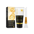 Turmeric Sleep Mask 120g jar with application brush for overnight facial treatment
