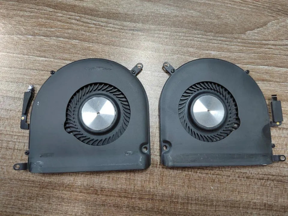 A1398 internal cooling fan for MacBook laptop models MC975 and MC976.