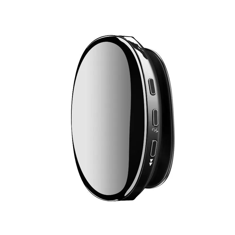 Bluetooth MP4 music player in black, blue, or rose gold with an OLED screen displaying track info.