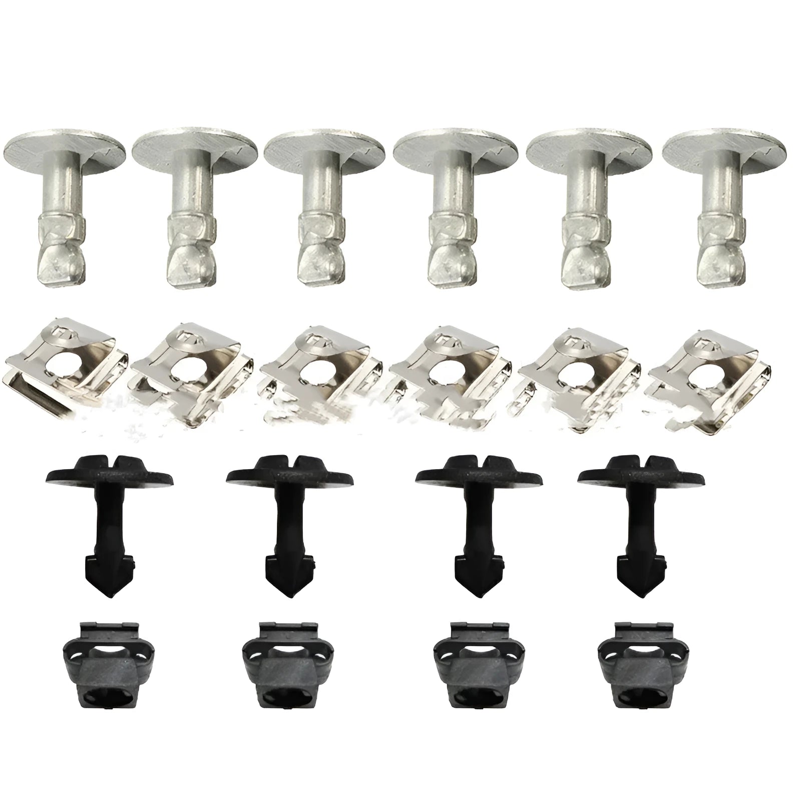 Set of 20 universal lower screws for Audi Volkswagen engine transmission cover.