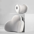 Automotive headrest and lumbar support pillow set with memory foam and cotton cover in aircraft upgrade colours