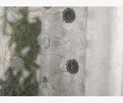 Blackout curtain panel showing custom sizing options and three hanging style choices: hook, Korean hook, and rings