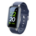 Call Bracelet smart fitness tracker in black, blue, or coffee colour on a wrist.