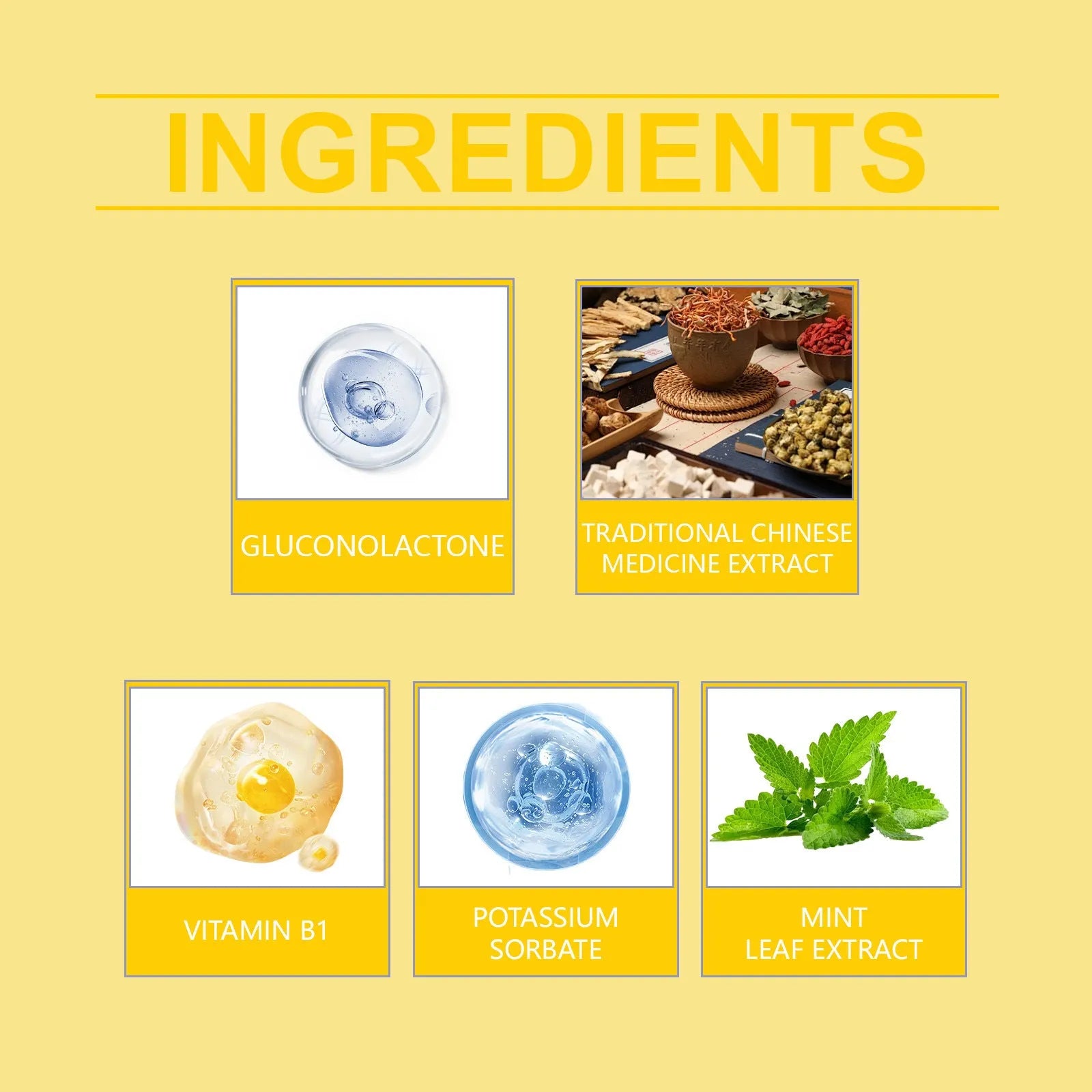 Googeer 60ml dietary supplement body treatment in cylindrical container with Chinese herbal extract formula