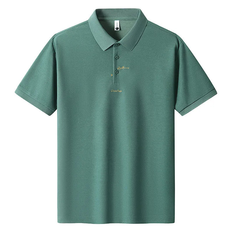 Men's loose fit cotton t-shirt with letter print in multiple colour options.