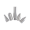 Three alloy steel car dent repair tools: hooks and a crowbar for vehicle body panel maintenance.