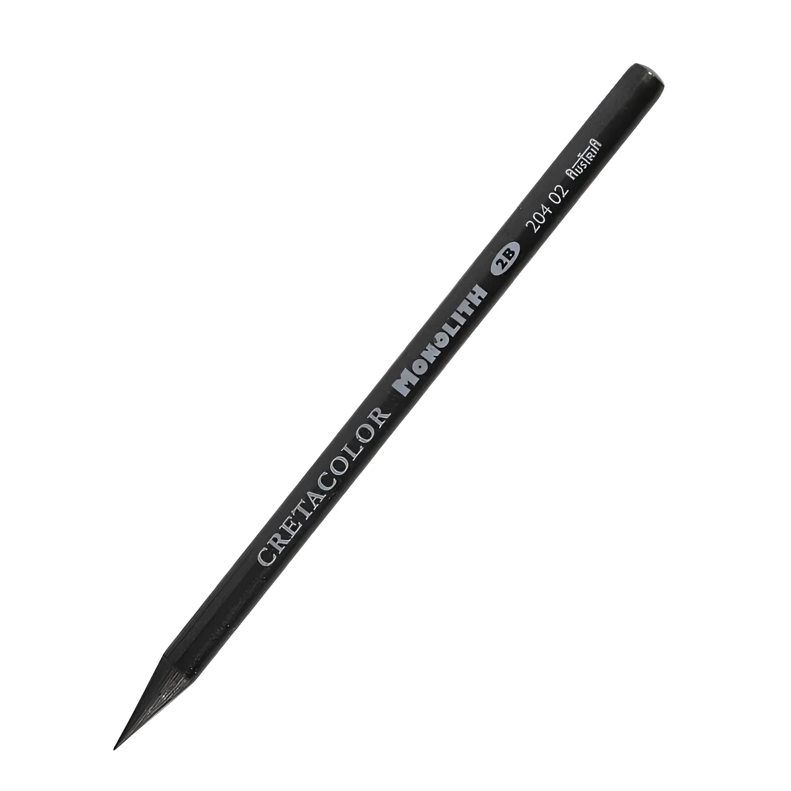 Wood-free graphite drawing pencil for sketching with 146mm length and 7mm diameter