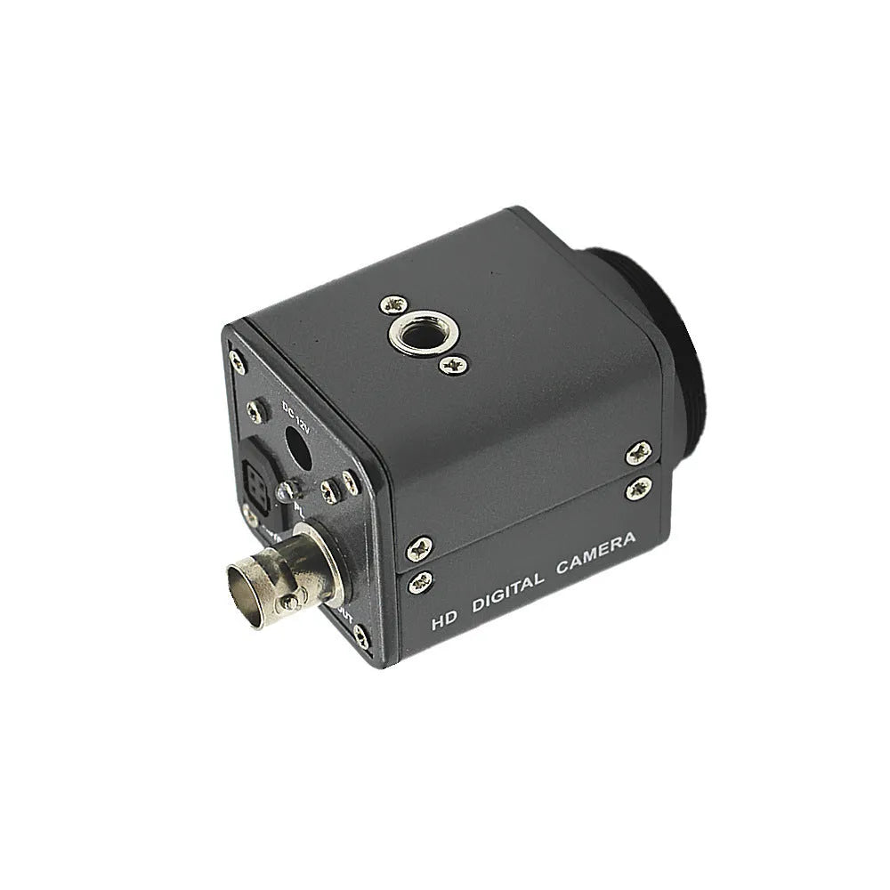 HC-109 mini mechanical industrial gun camera with metal housing and compact design