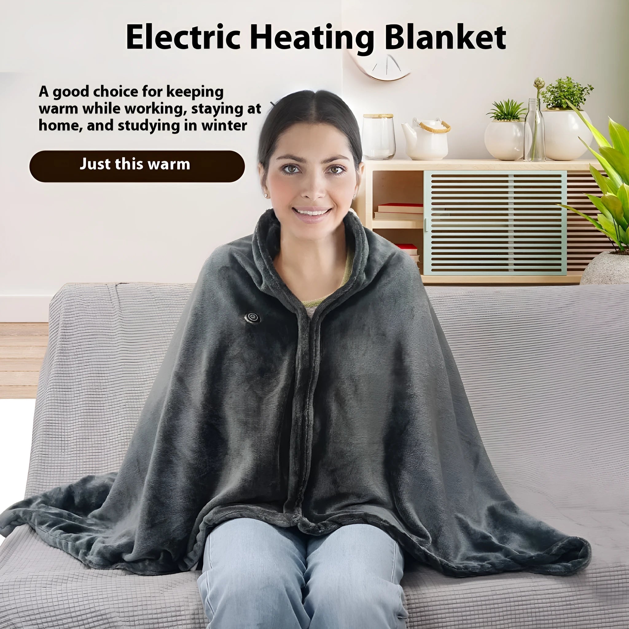 Office multi-function warming USB electric blanket single-person carpet 5V DC