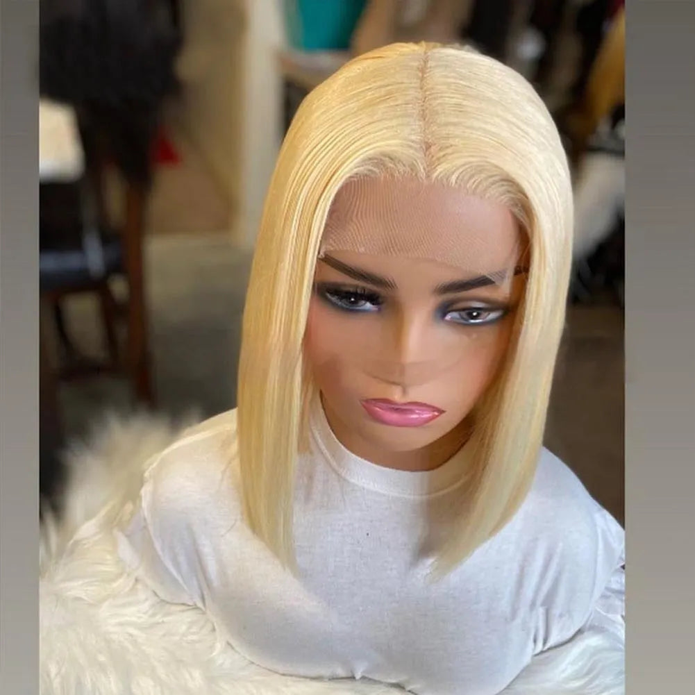 Front lace chemical fibre wig in Korean silk for ladies, available in 8 to 16 inches