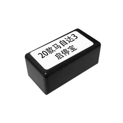 Black ABS auto start-stop default shutter for CX-30 Onkseira plug and play installation