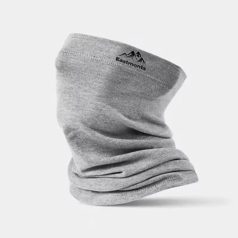 Merino wool blend scarf in Black or Grey with 67% Lenzing Tencel, 29% merino wool and 4% Spandex