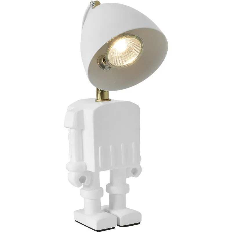 Aromatherapy wax lamp with resin hardware body, 30.5cm height, dimmable 35–50W light, in purple or white
