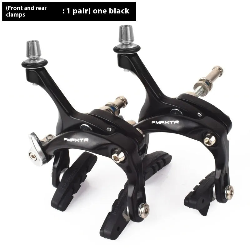 U-shaped metal bicycle brake clamp upgrade kit for road and fixed gear bikes