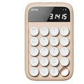 Liquid foundation colour wireless mechanical keyboard bundle with mouse, light, and Bluetooth calculator on a desk