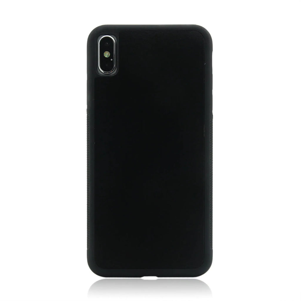 Anti-gravity nano material phone case for iPhone, black and white colours, shockproof and shatterproof protection