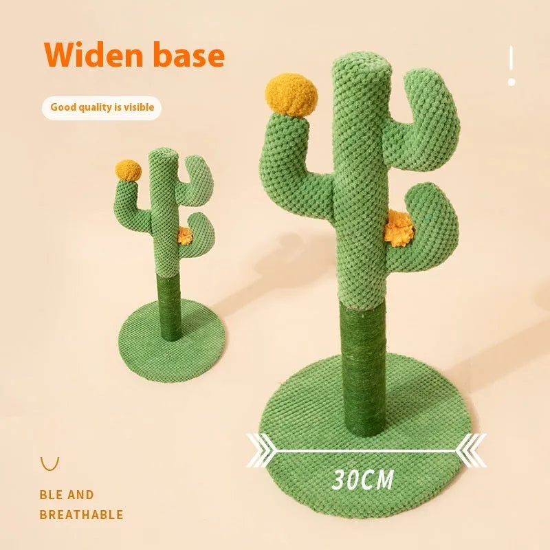 Masson Cactus or Coconut Tree design cat scratch board climber with sisal cotton thread scratching surface.
