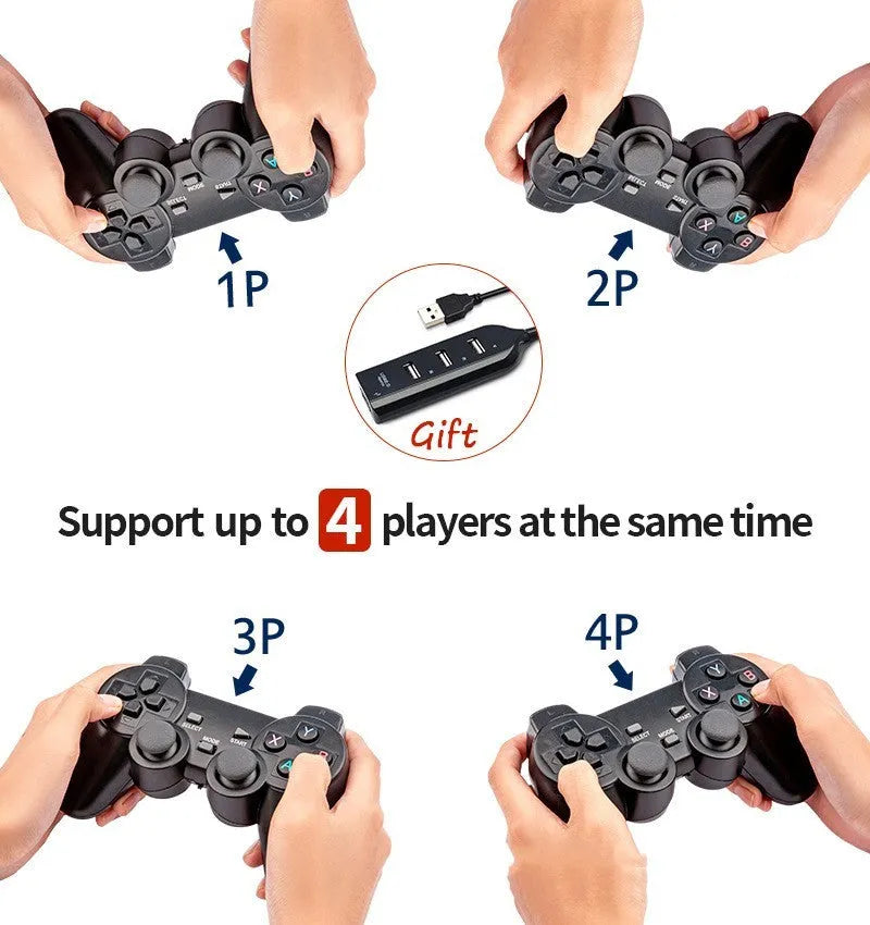 Wired USB game controller for Super ConsoleX and BoxArcade Box consoles in SNES handle colour