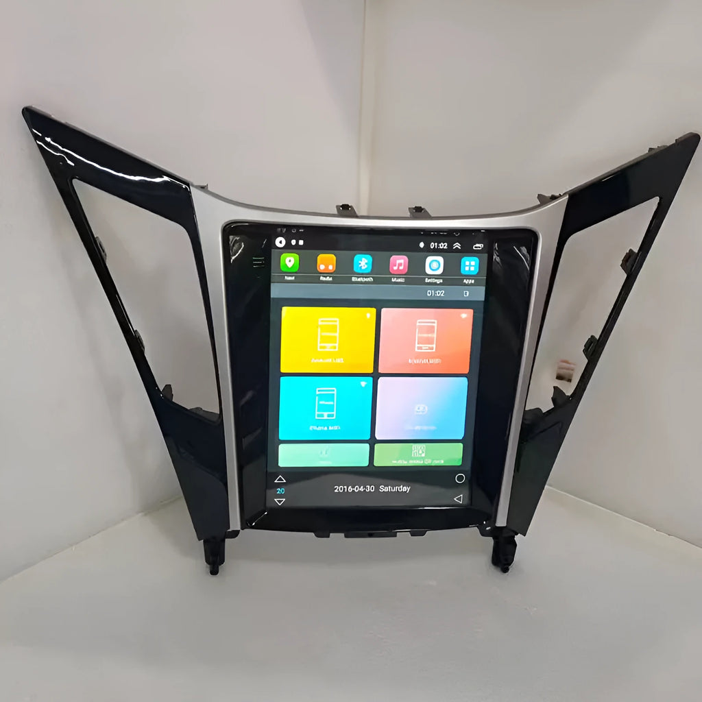 Vertical 9.7 inch Android smart car navigation system for Hyundai Sonata 2008 dashboard