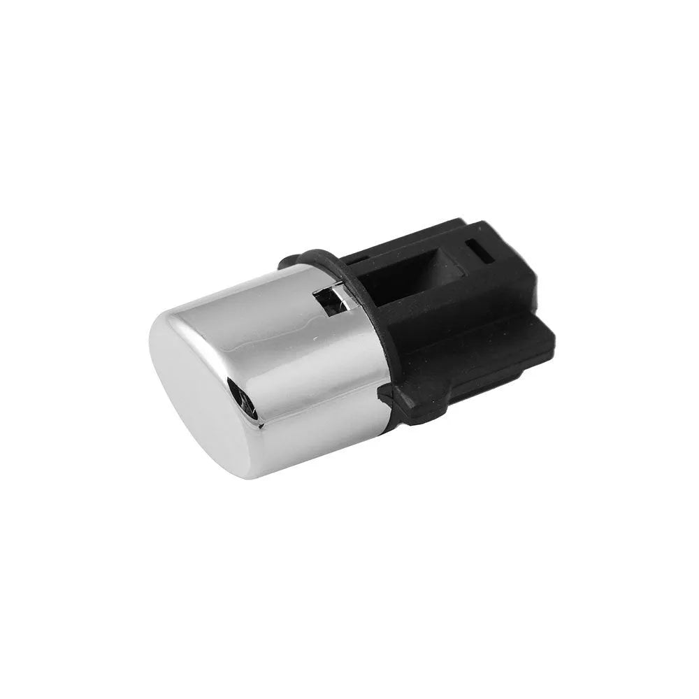 Black plastic shift button, spring, and side plate for Honda Accord 2003-2005 refit kit.