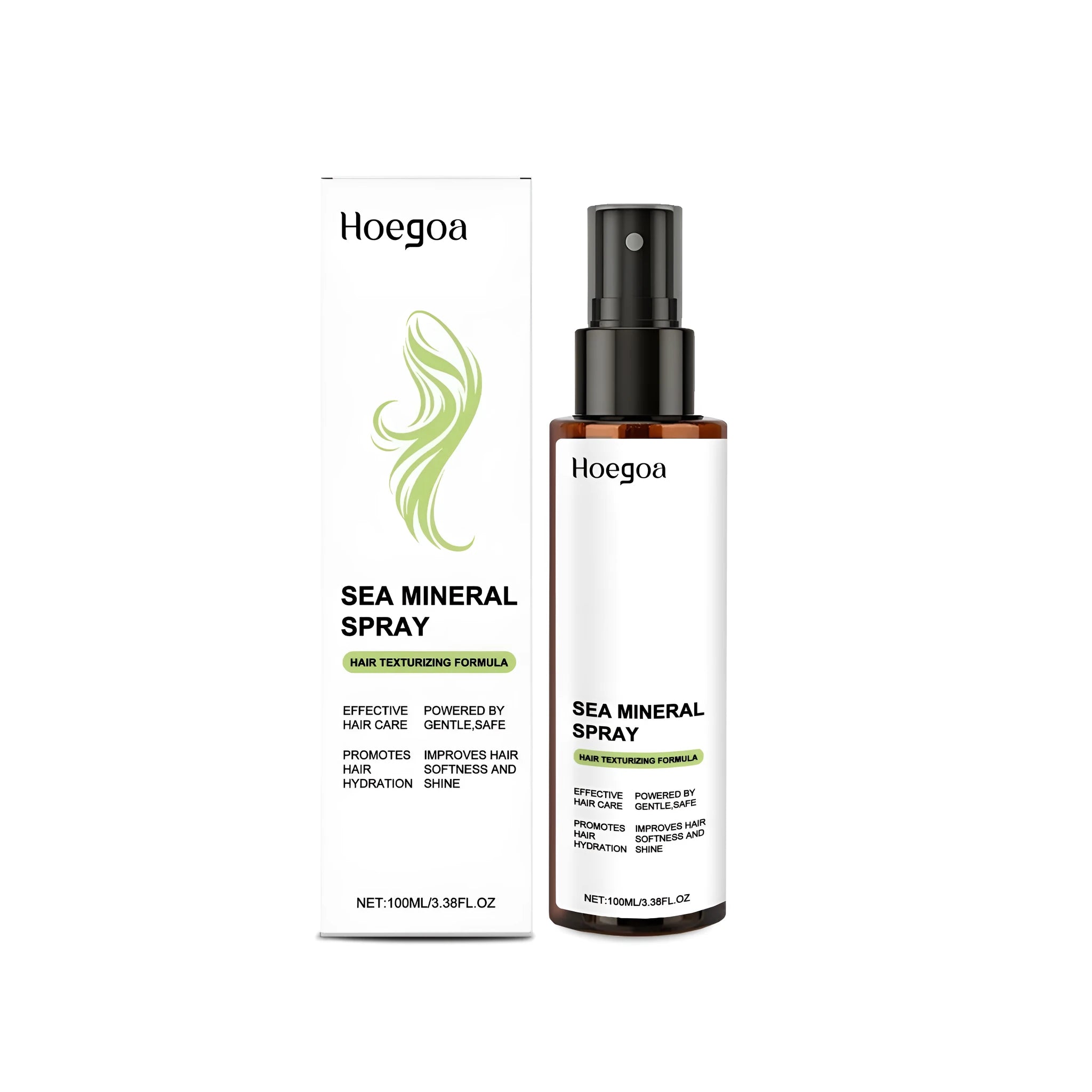 100ml bottle of Ocean Moisturising Hair Care Spray with spray pump