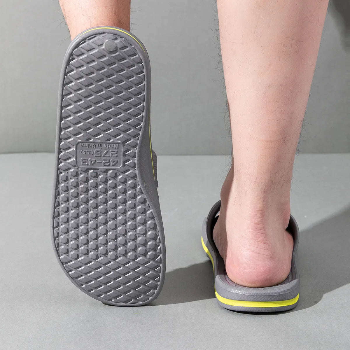 Non-slip EVA bathroom slippers for couples, multiple colours, sizes 36-45