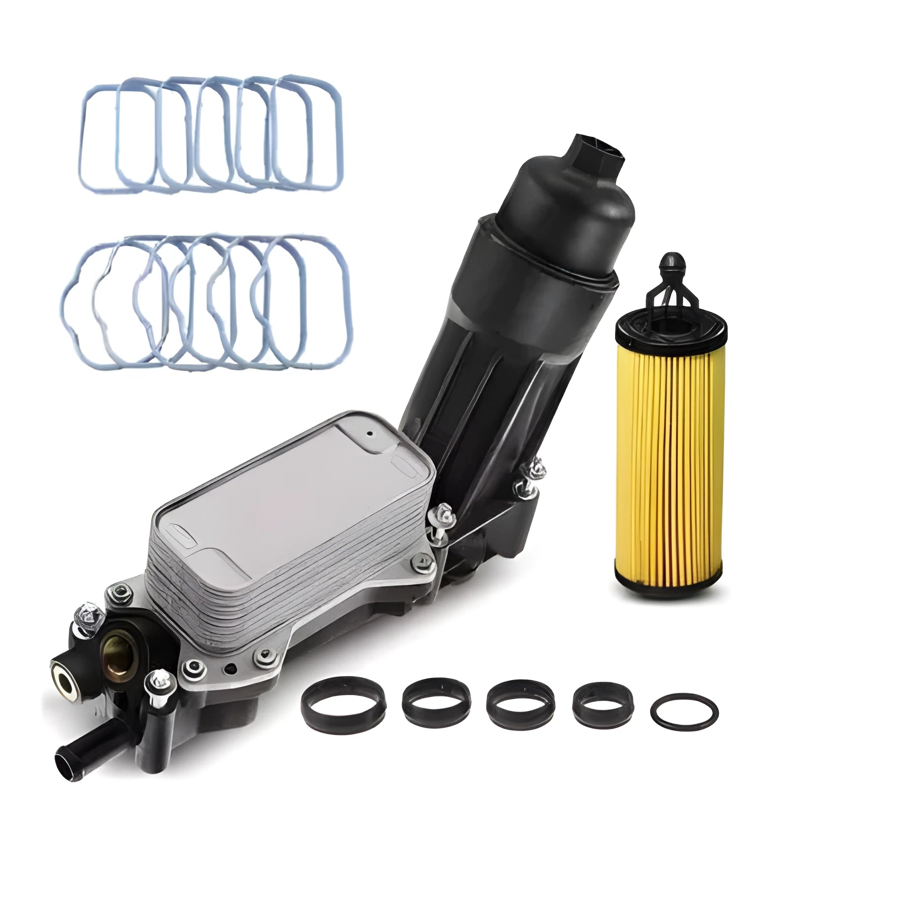 Chrysler ABS car oil filter seat with oil cooling default colour for 5184294AE 5184331AC
