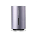 Smart induction spray air humidifier in black, 150ml tank, 1200mAh USB, compact 65x65x115mm
