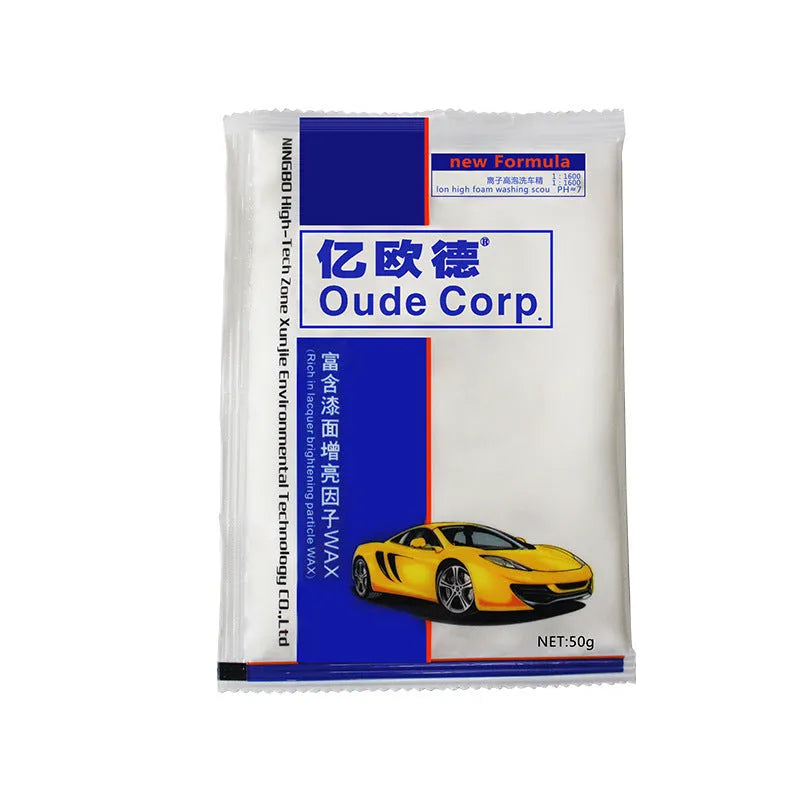 50g concentrated car wash powder car wash treasure pack for car washing