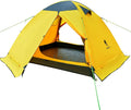 Outdoor folding tent in Army Green, double-layer design, 210x180x120 cm, with 3000MM waterproof rating