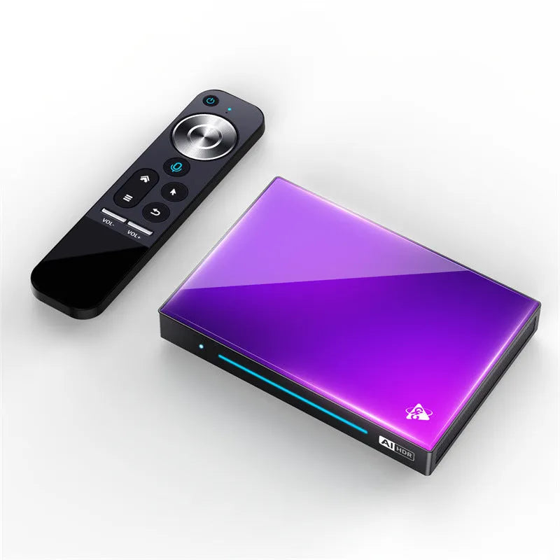 Android eight-core edge computing box set-top box development board with HDMI and remote control 96mm