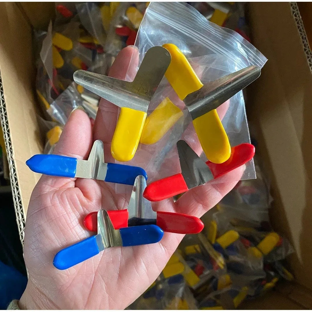 Pack of stainless steel clip lock clips for household hardware repair and DIY fastening