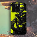 Glossy hard shell iPhone case showing large camera cut-out, compatible with iPhone 15 Pro Max.