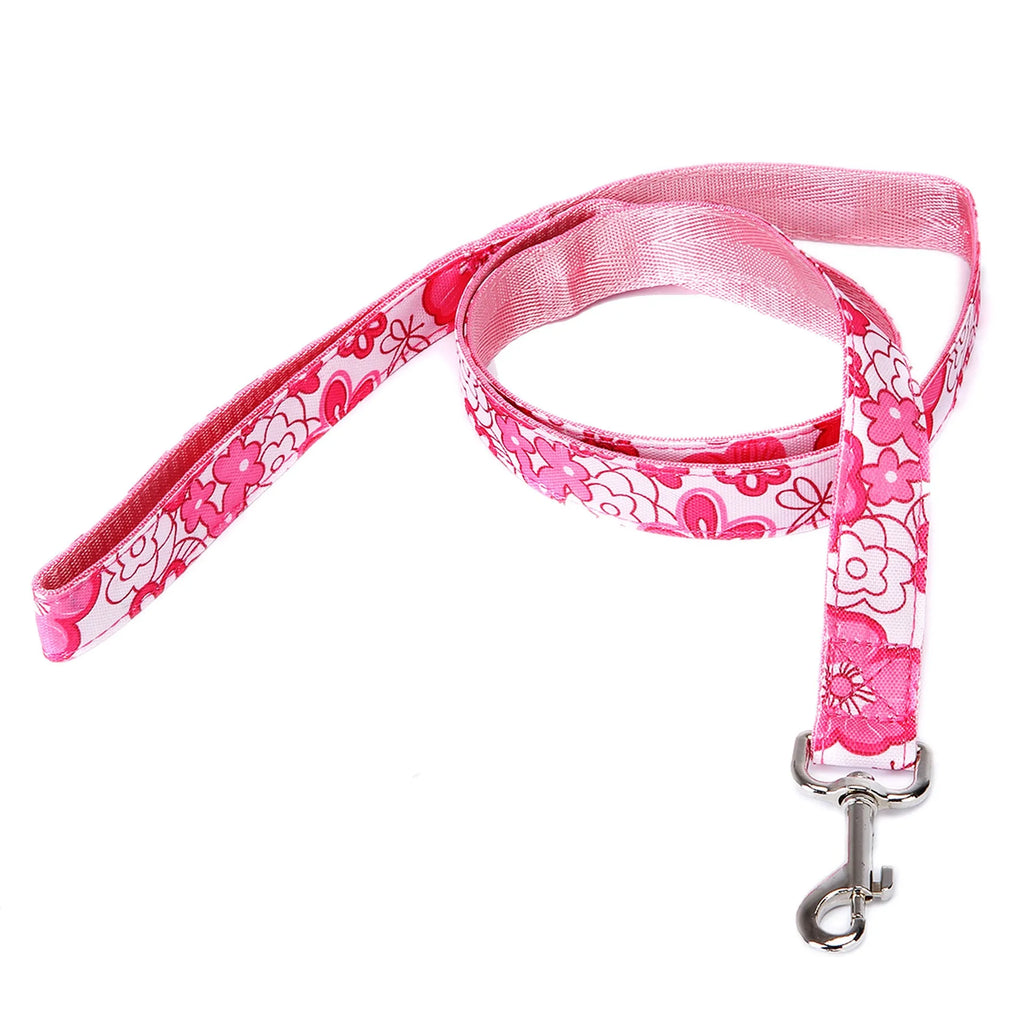 Black plaid stripe Christmas pet traction rope showing 120cm imitation nylon extension strap for dog walking control