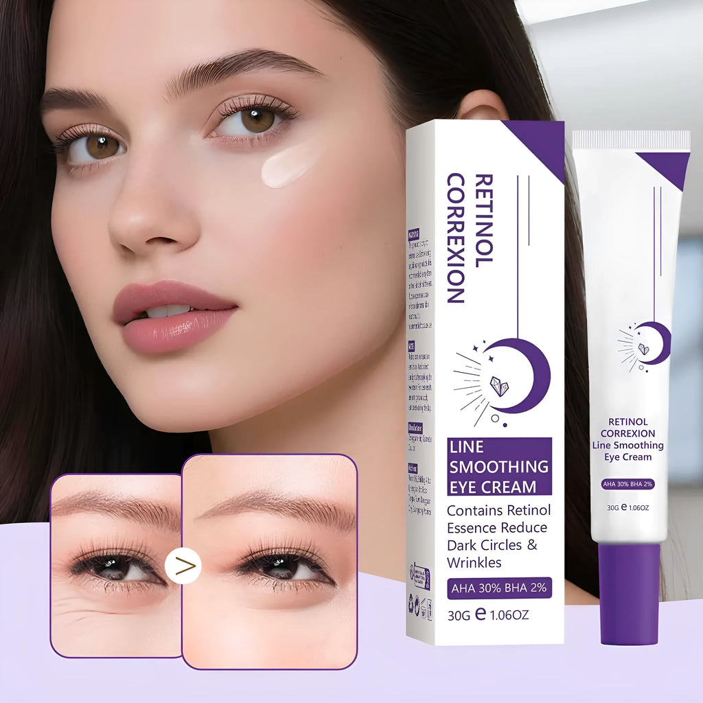 30g retinol eye cream tube for universal eye area care