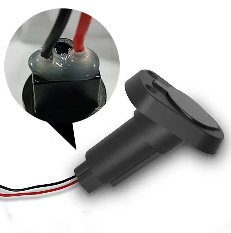 Stainless steel pole and ABS yacht anchor light ring socket with wires