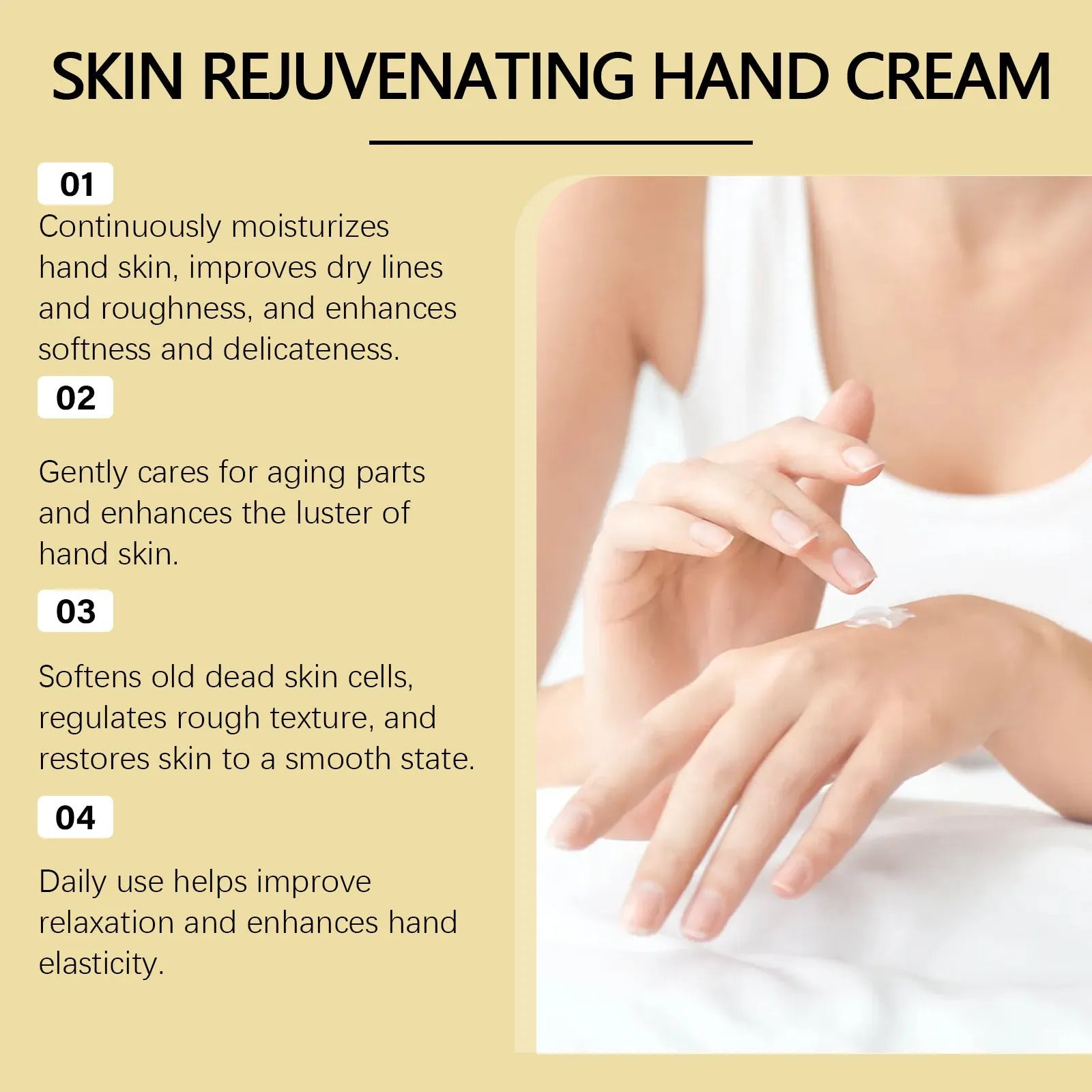 30g tube of exfoliating hand cream for skin cleansing with universal formula