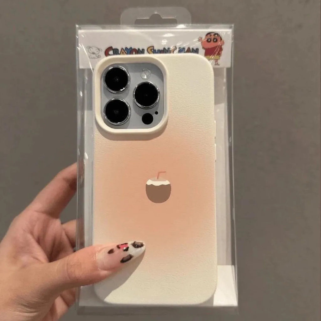 Coconut lychee pattern TPU phone case for Apple iPhone with drop protection