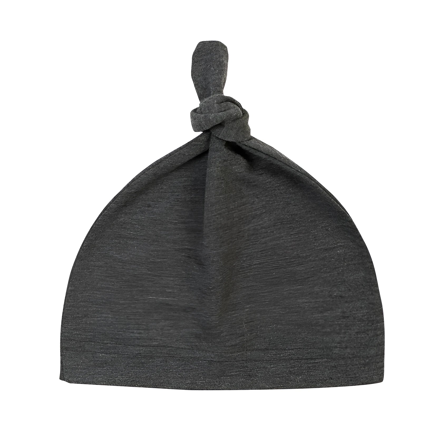 Newborn knot cap solid colour cotton hat for infants uniform size on baby