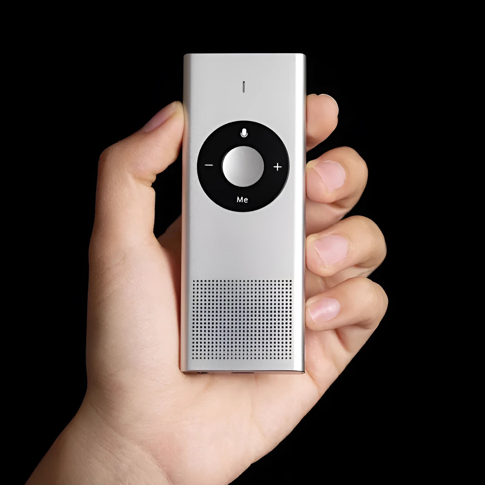 Xiaomi AI Translator portable voice translation device in Deep grey, supporting 14 languages