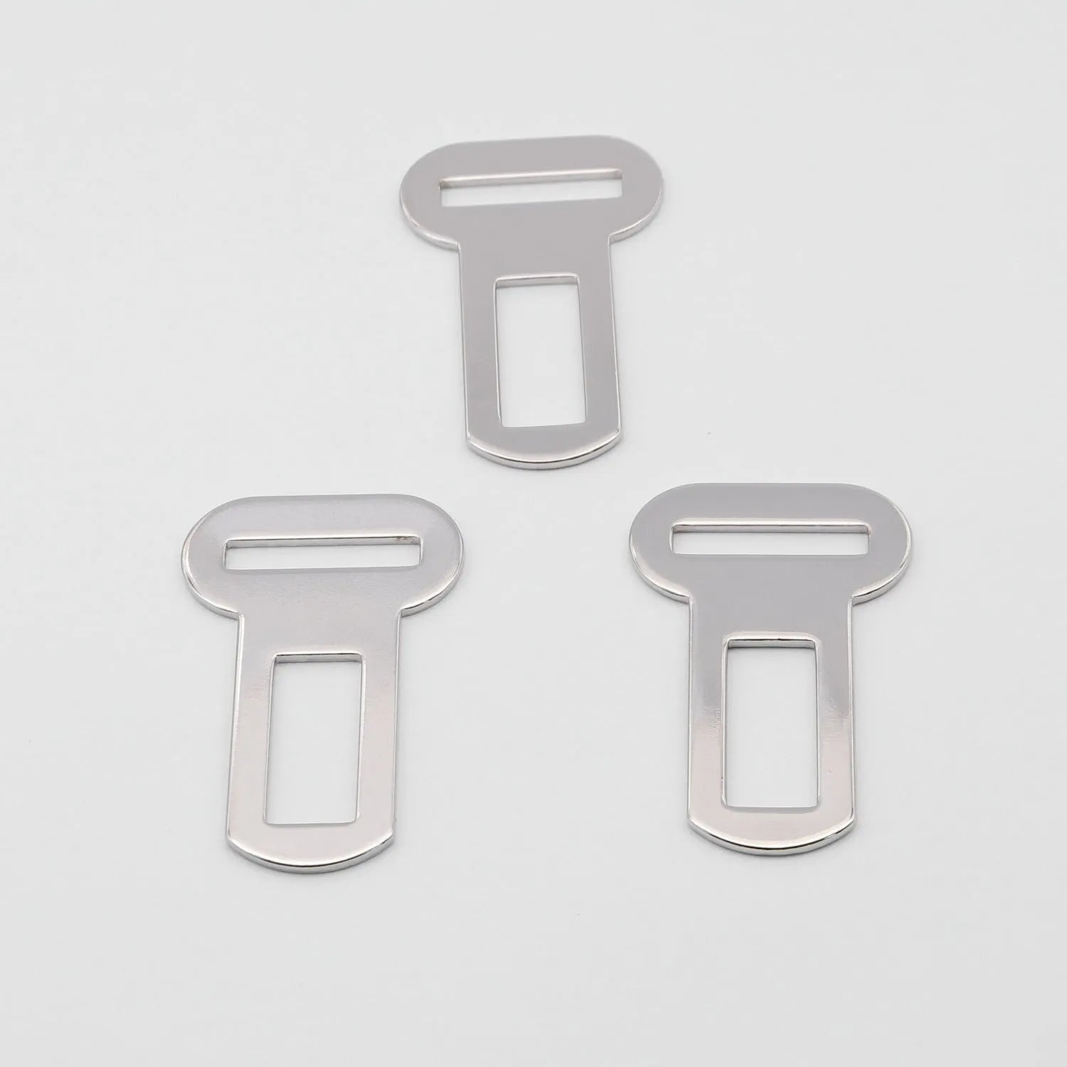 26mm silvery metal pet safety buckle for leash and car restraint connections
