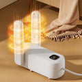 D4 black automatic shoe dryer with timing function and waterproof heating technology