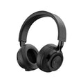 Sports wireless Bluetooth headset in red, grey, green, or black with 18-hour battery.