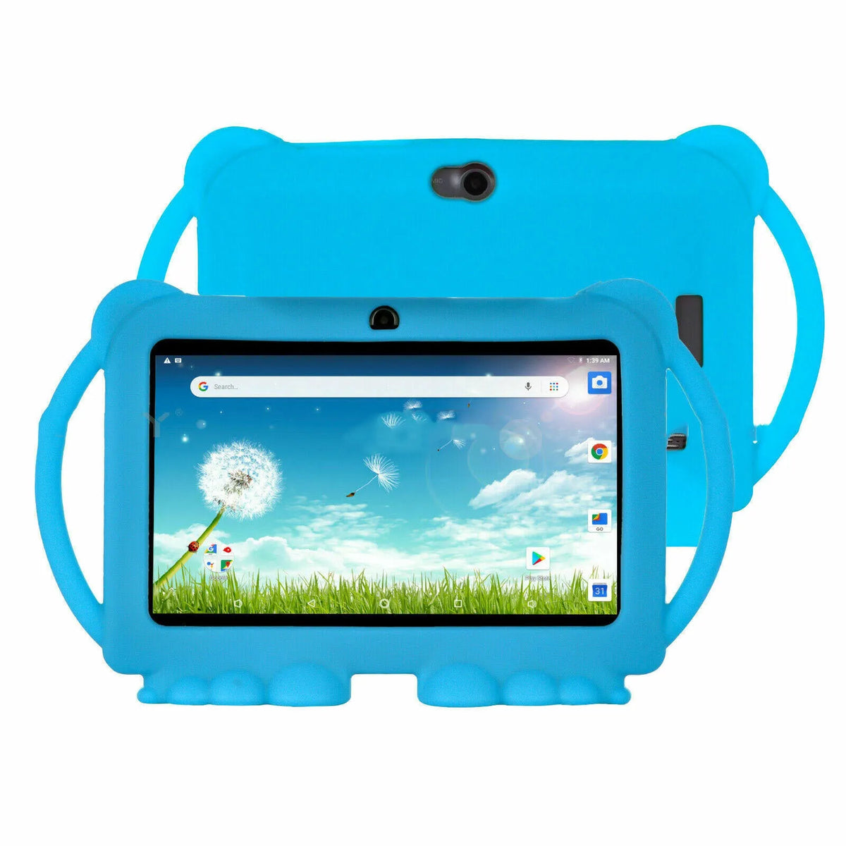 Children's smart tablet 7 inch Android plastic build quad core 32GB storage dual camera WiFi Bluetooth