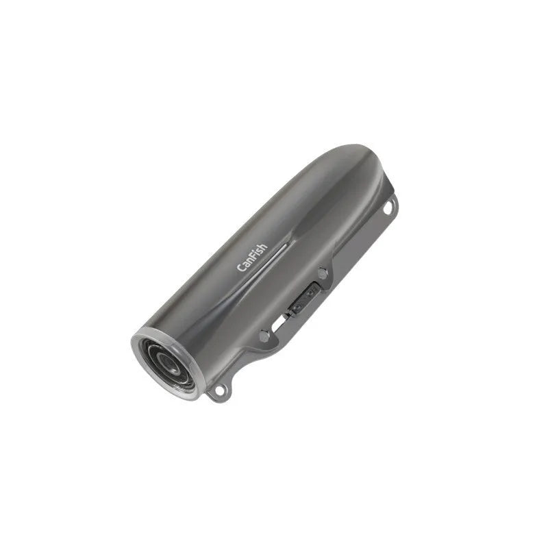 Wireless underwater fish detection camera with 160-degree view, MP4 video, 16GB card capacity, and charging cable
