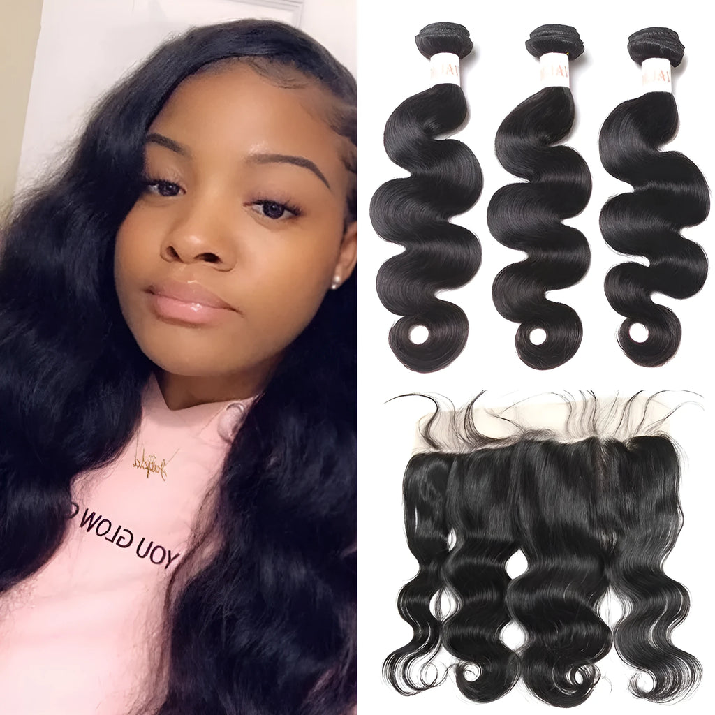 Brazilian Wig Curtain lace front human hair wig in Natural colour available in multiple lengths from 8 to 30 inches